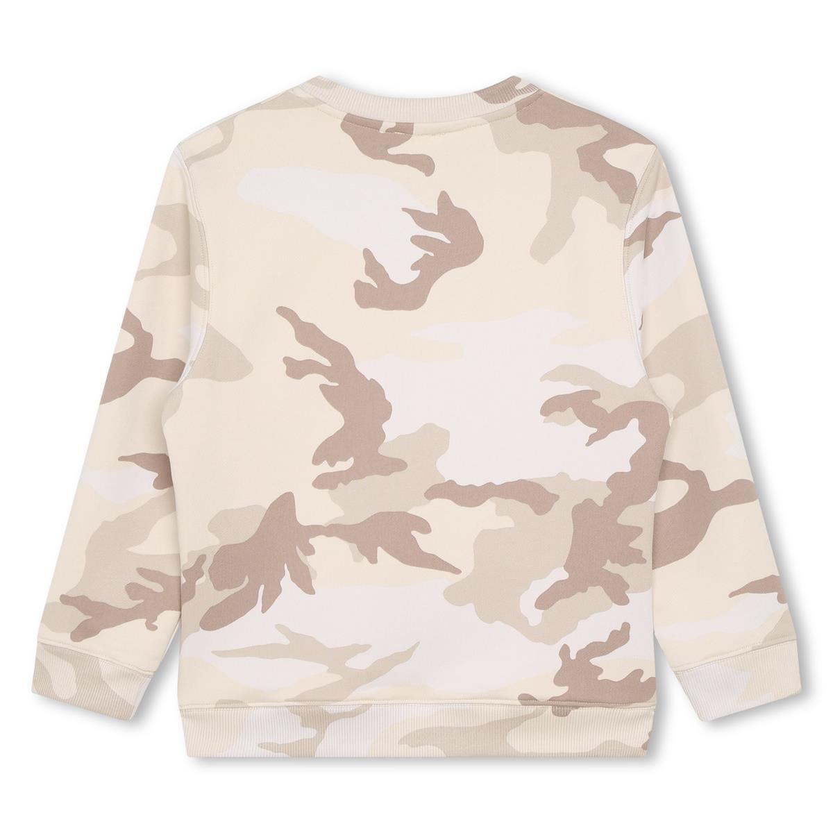 Boys Beige Sweatshirt