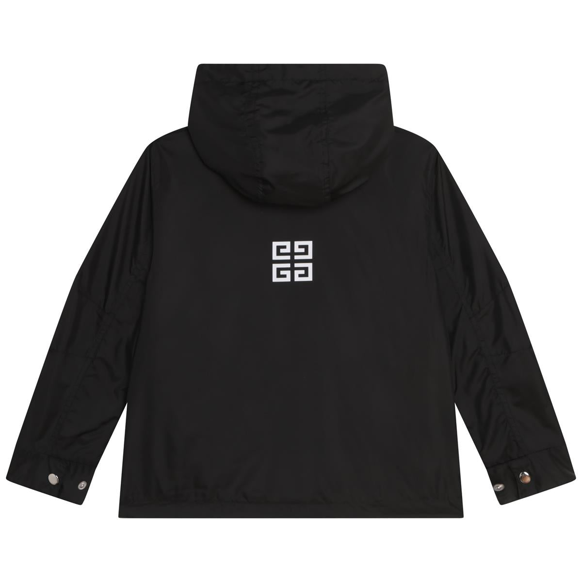 Boys & Girls Black Hooded Sweatshirt