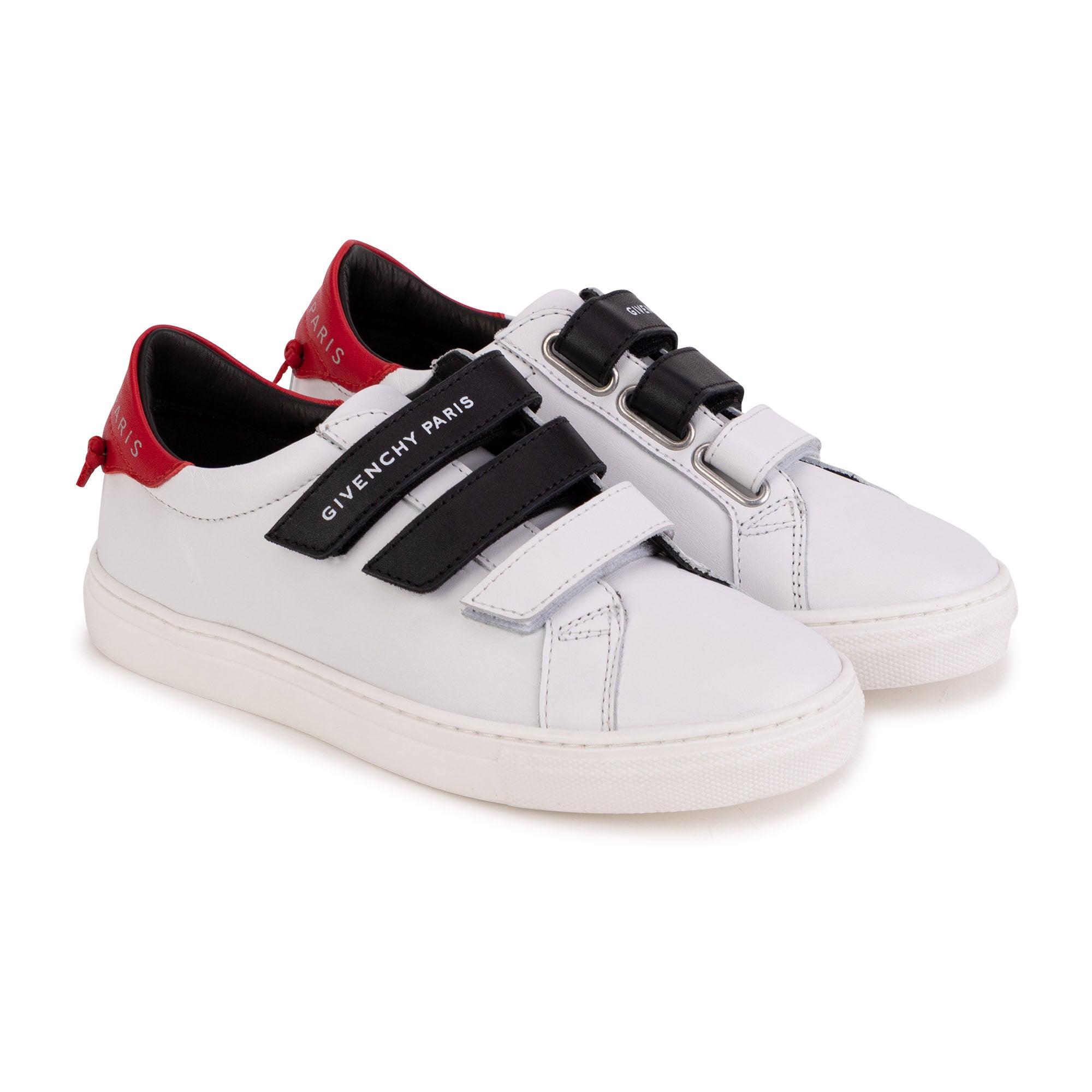 Boys White Leather Shoes