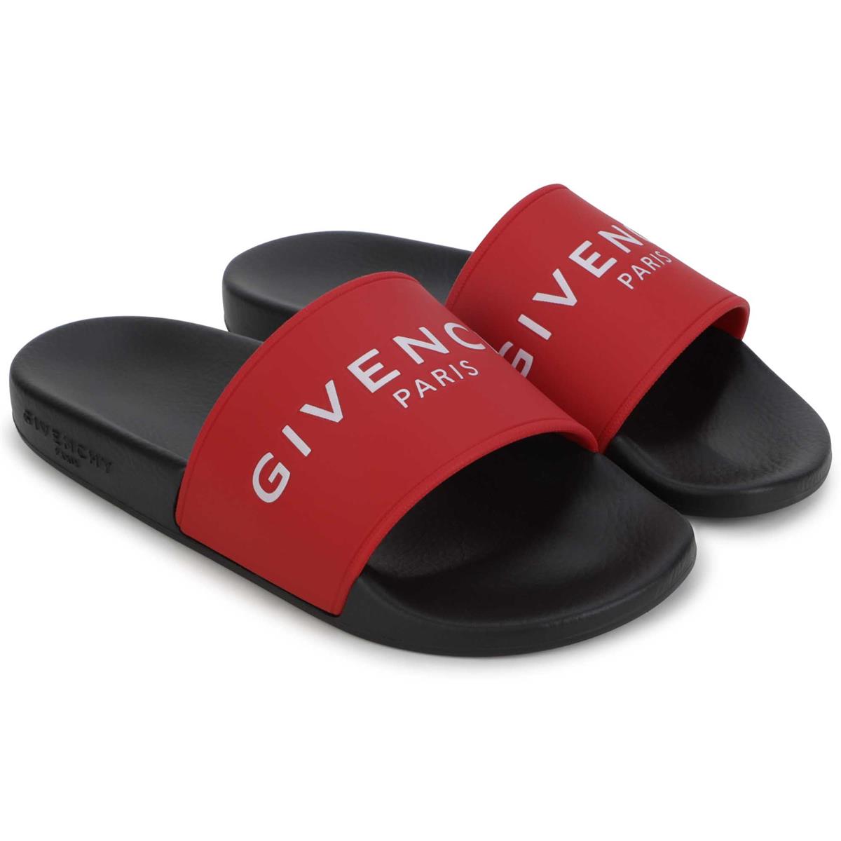 Boys & Girls Red Logo Sandals