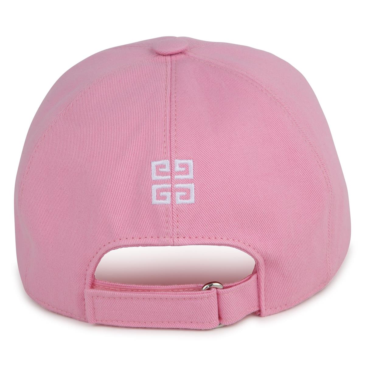 Girls Pink Logo Baseball Cap