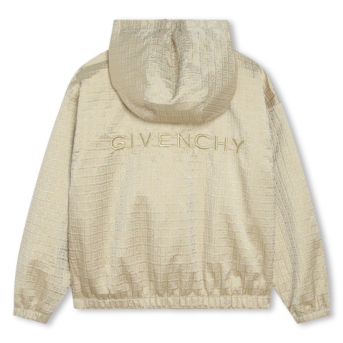 Girls Gold Zip-Up Jacket