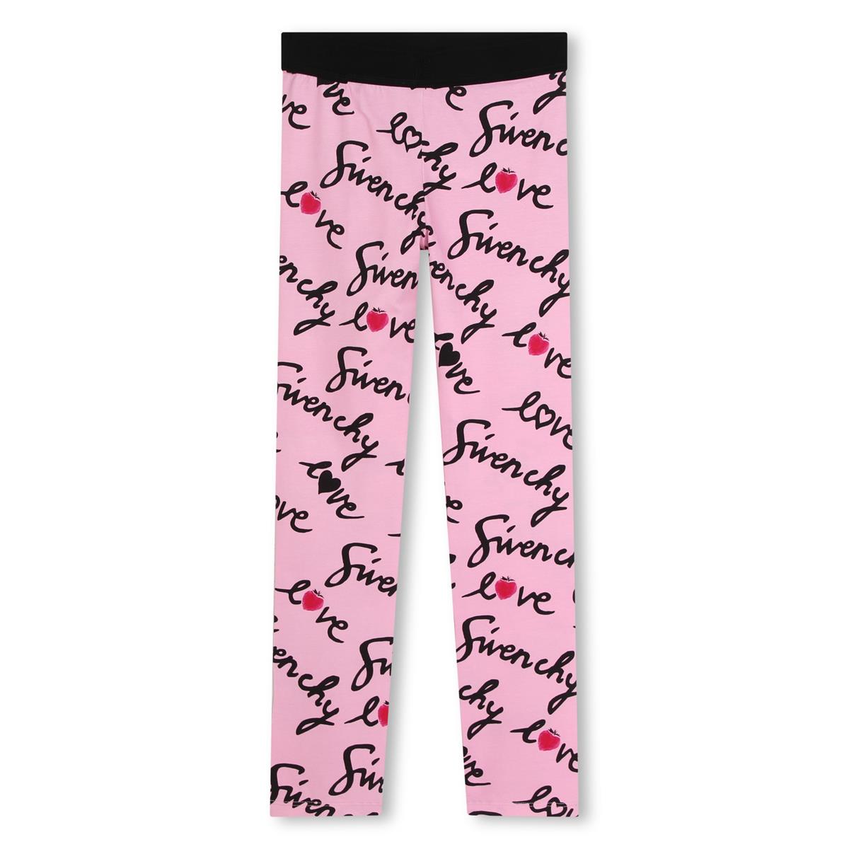 Girls Pink Leggings