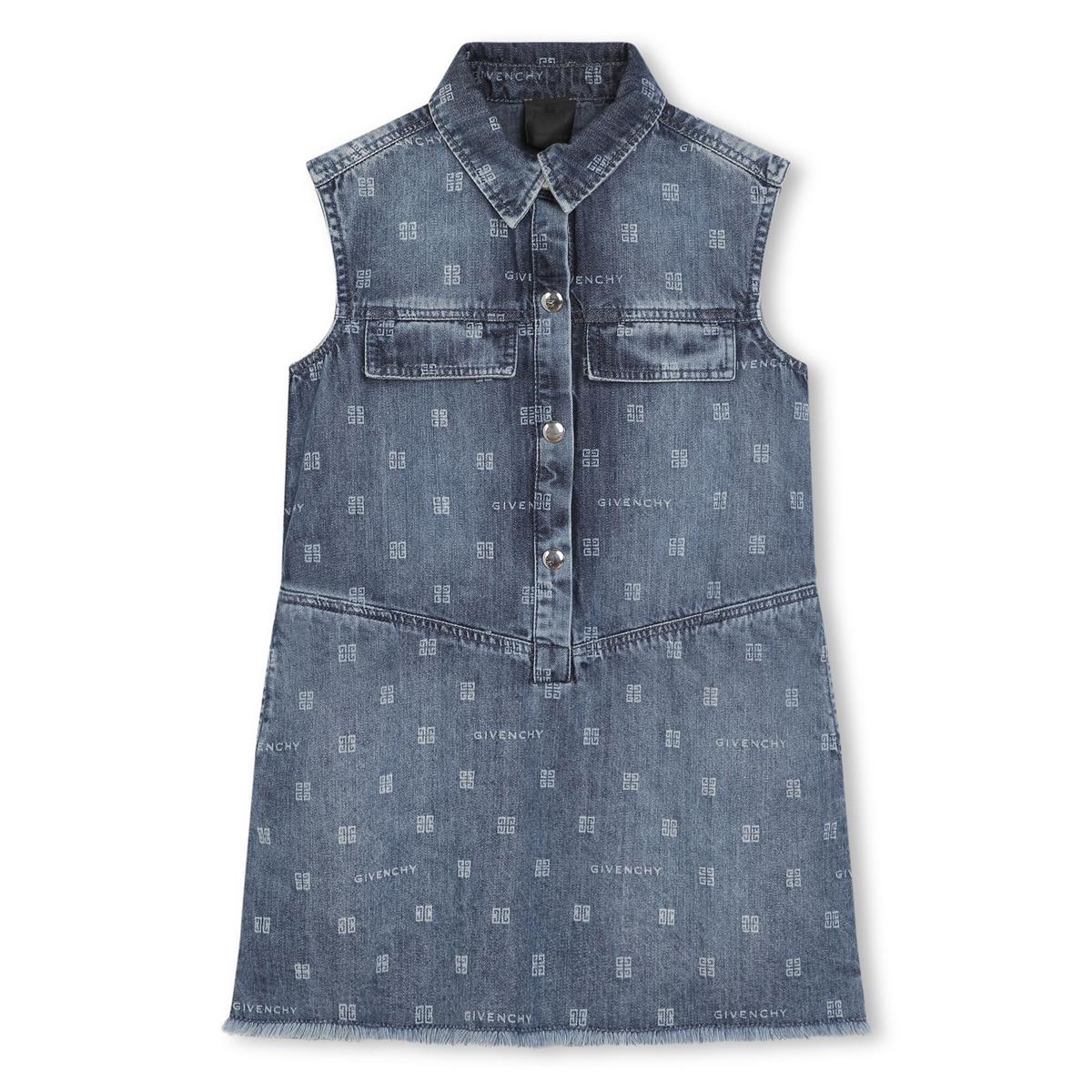 Girls Blue Denim Dress