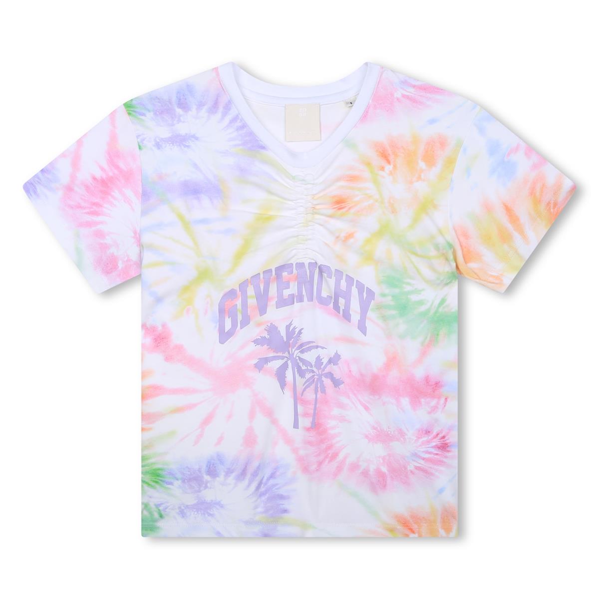 Girls Multicolor Cotton T-Shirt