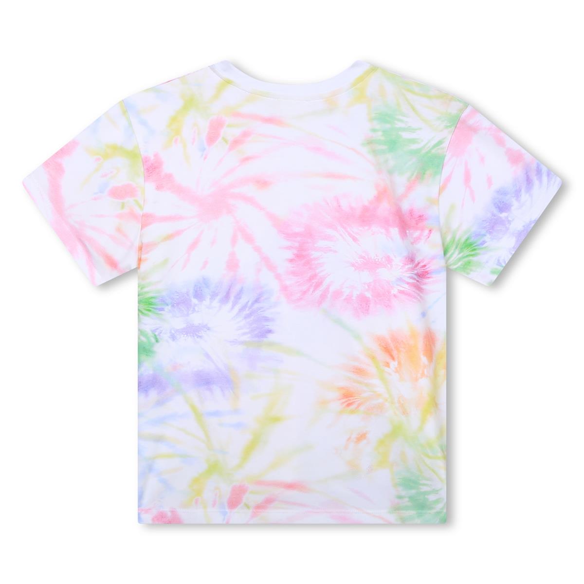 Girls Multicolor Cotton T-Shirt