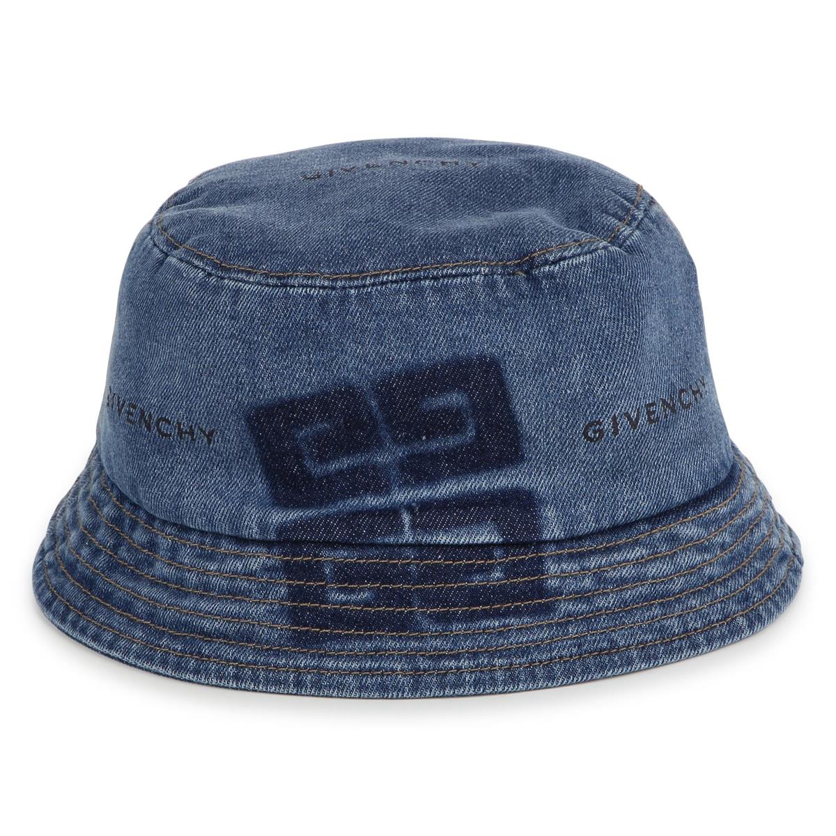 Boys Blue Denim Bucket Hat