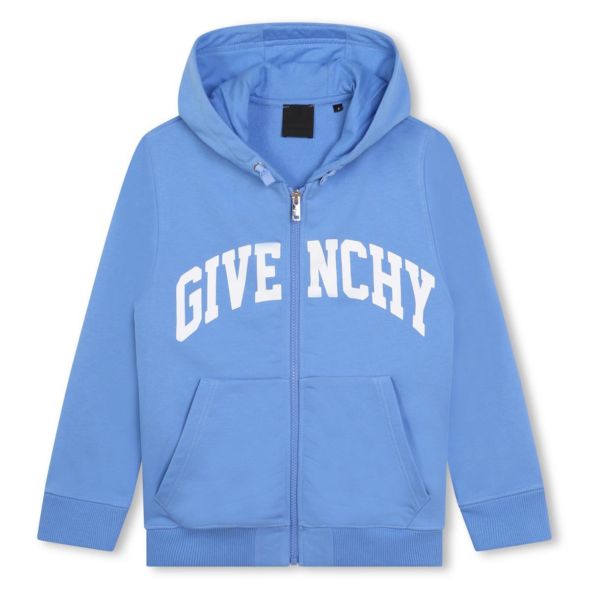 Boys Blue Zip-Up Top