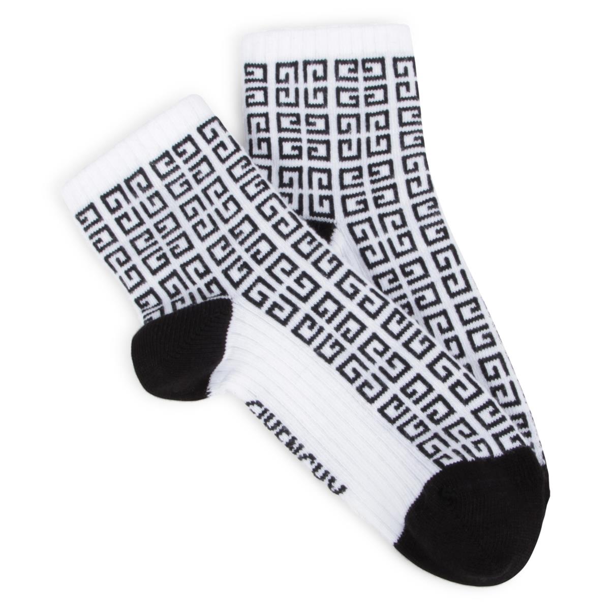 Boys Black Cotton Socks(2 Pack)