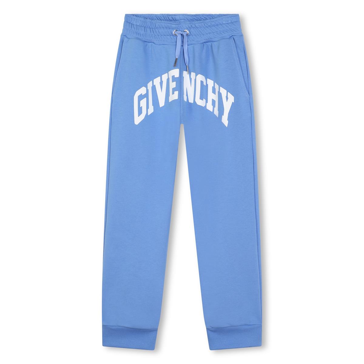 Boys Blue Logo Trousers