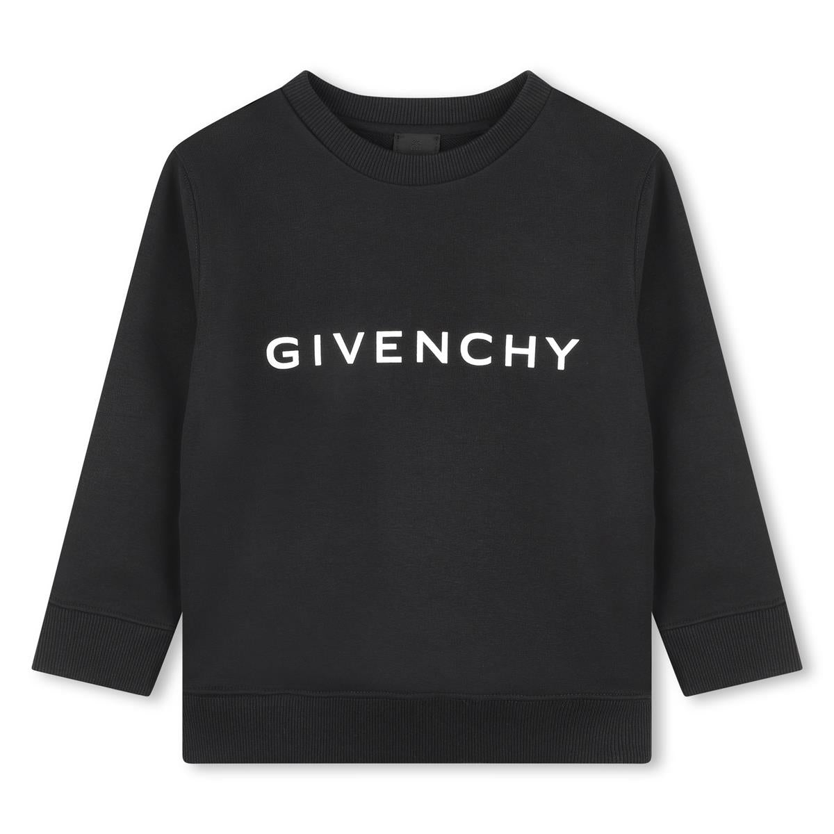 Boys Black Logo Sweatshirt