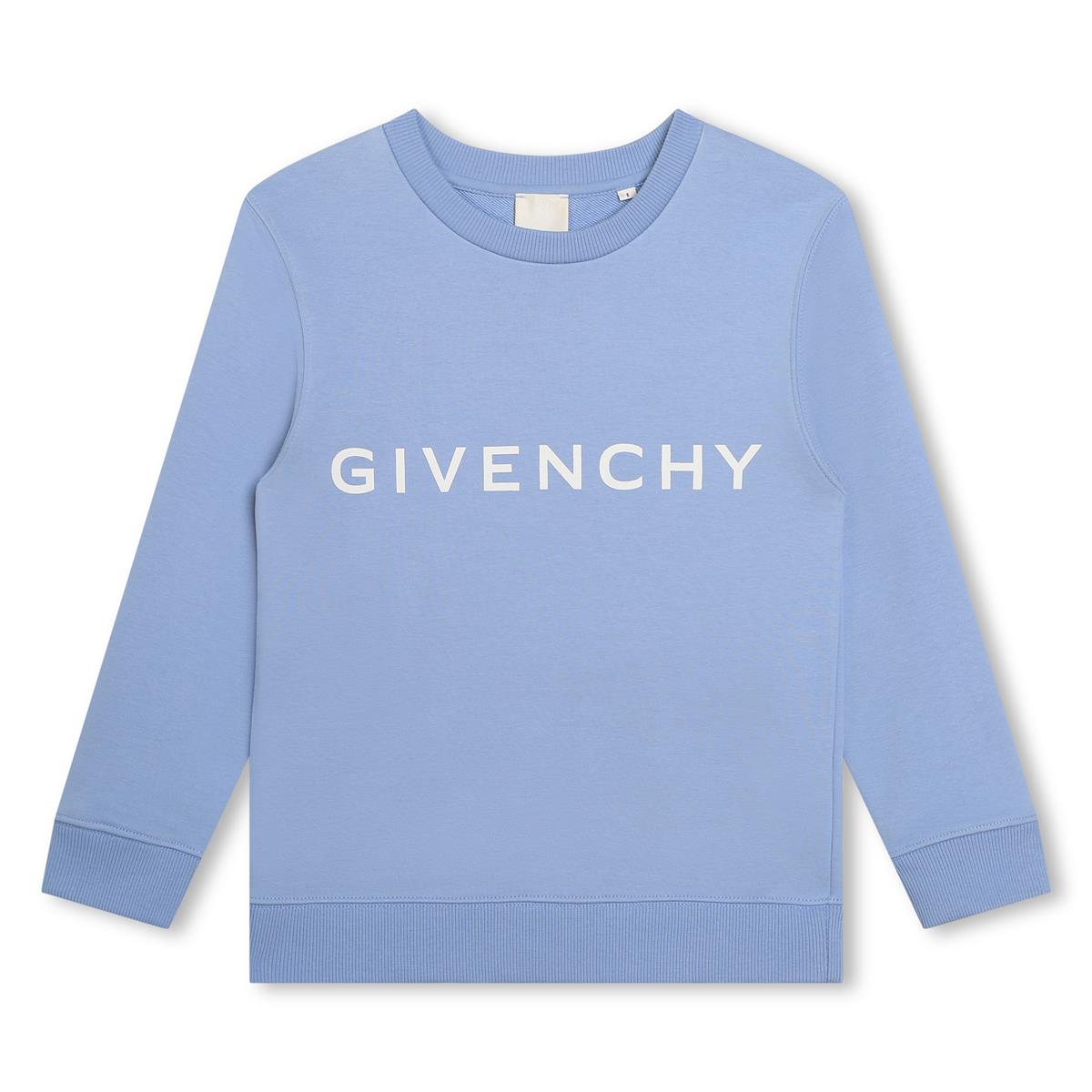 Boys Blue Logo Sweatshirt