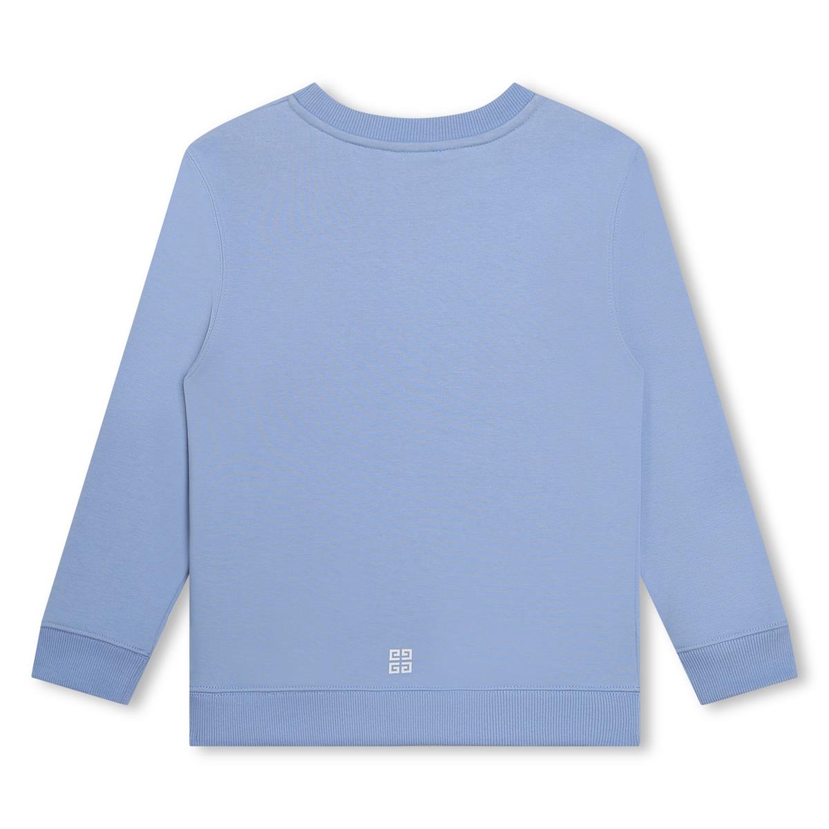 Boys Blue Logo Sweatshirt