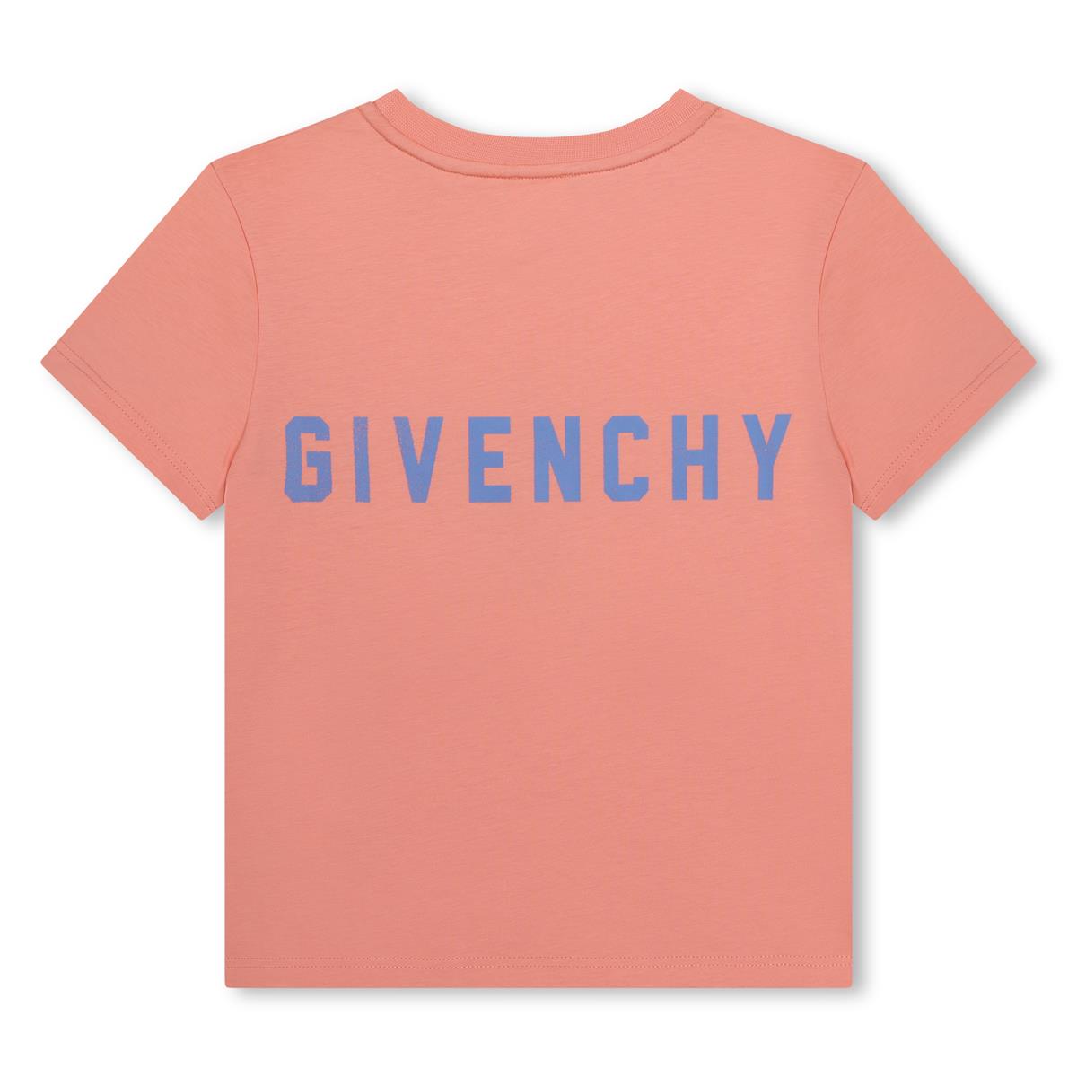 Boys Orange Cotton T-Shirt