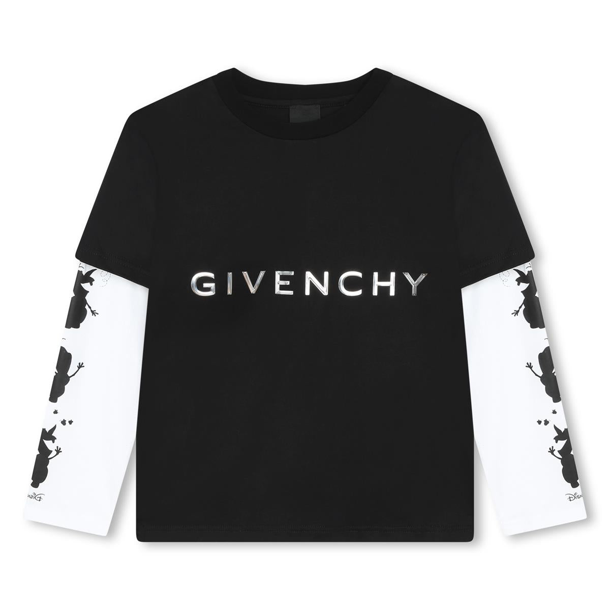 Boys Black Cotton T-Shirt