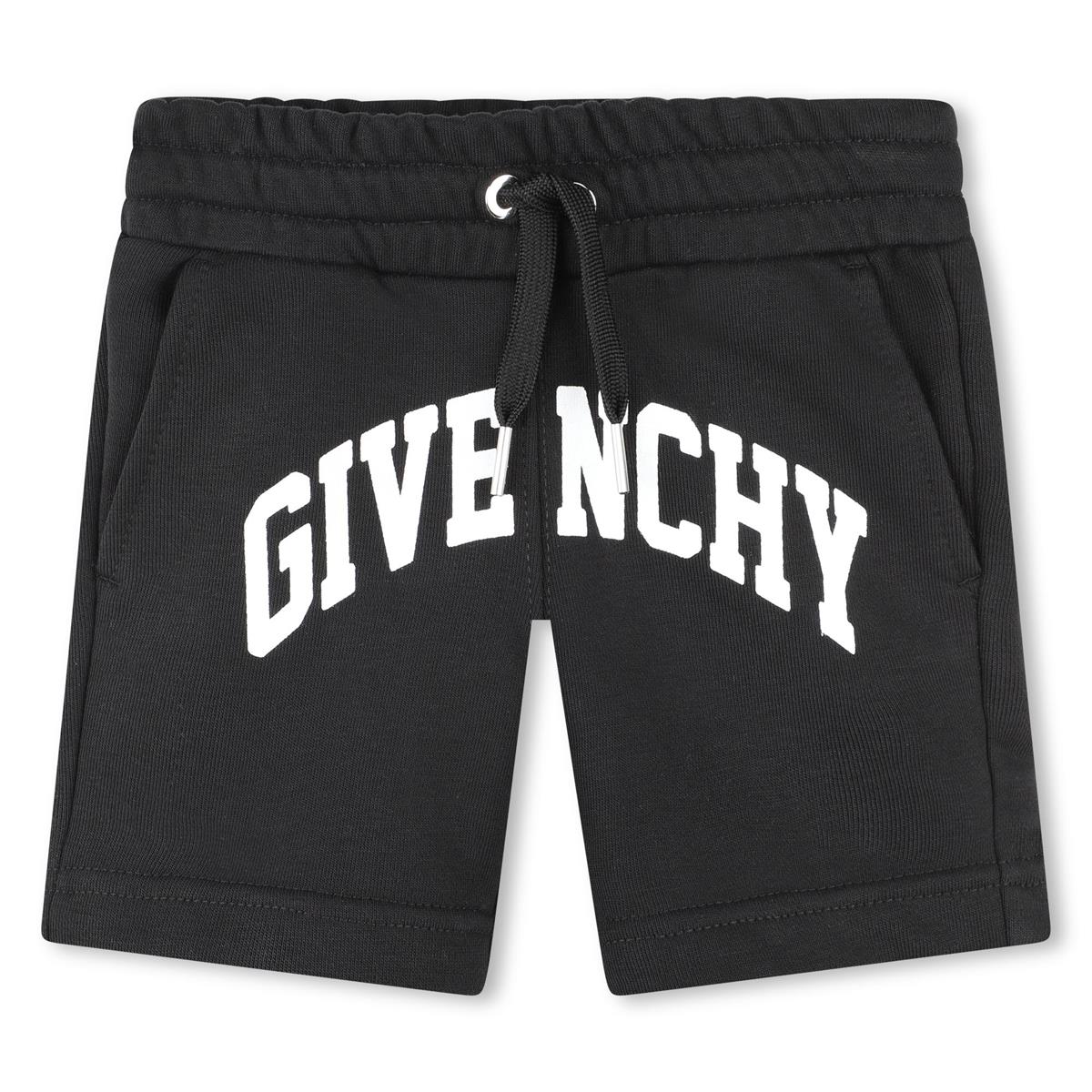 Baby Boys Black Logo Shorts
