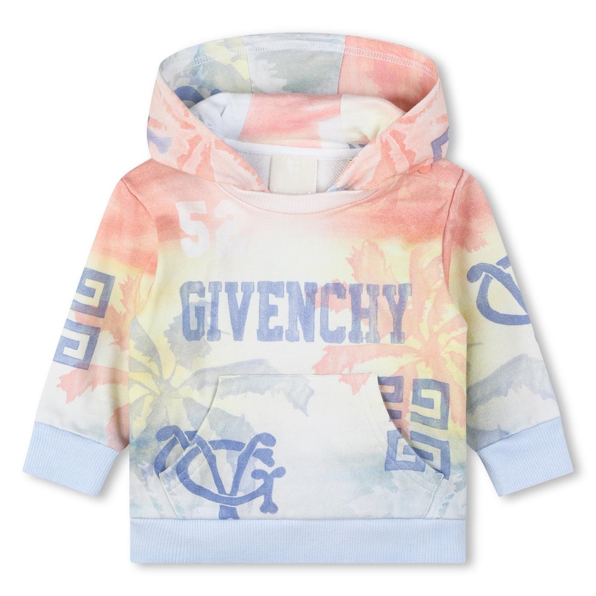 Baby Boys Multicolor Hooded Sweatshirt
