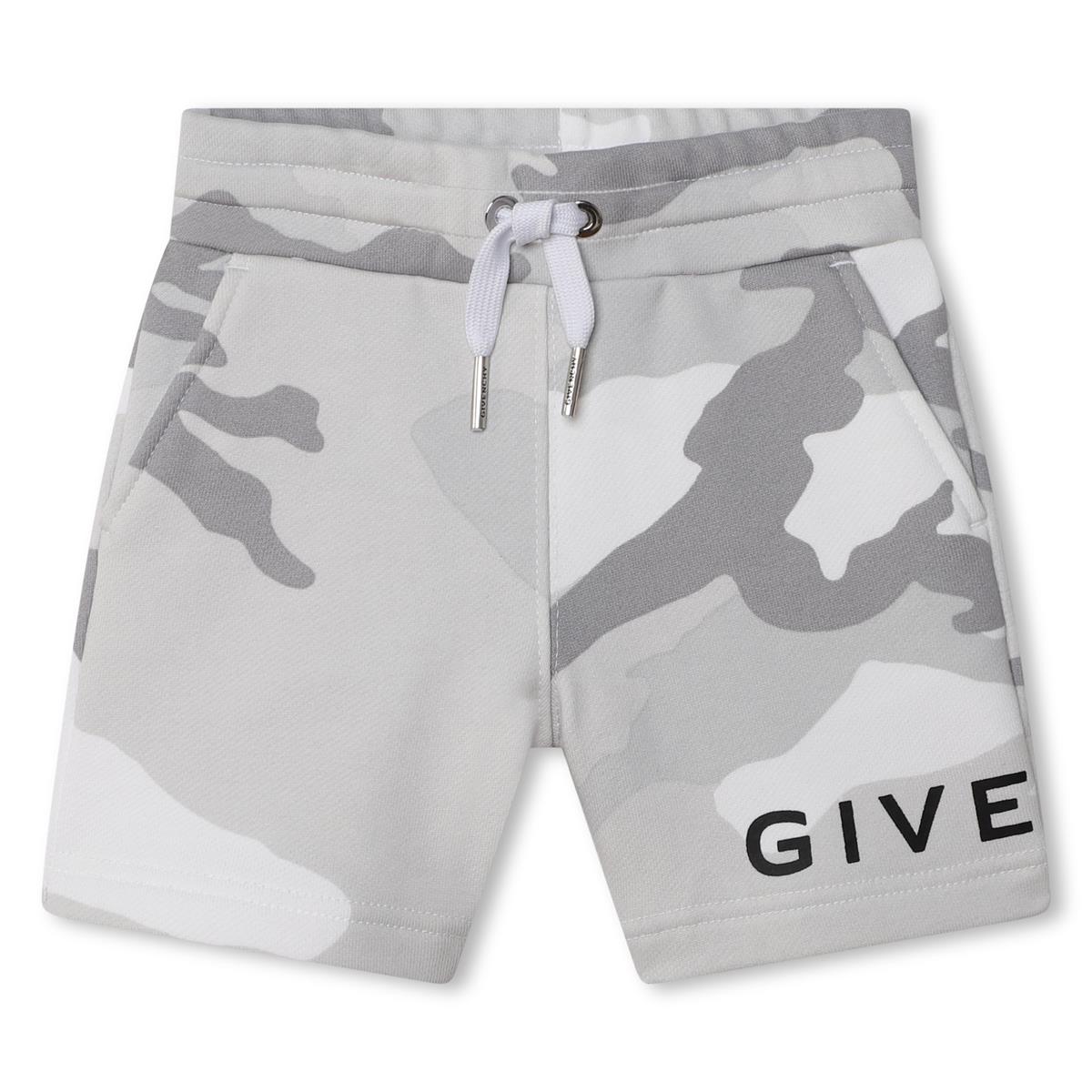 Baby Boys Grey Logo Shorts