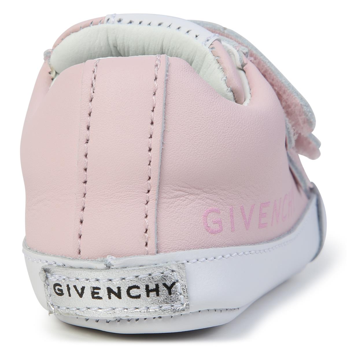 Baby Boys & Girls Pink Flat Shoes