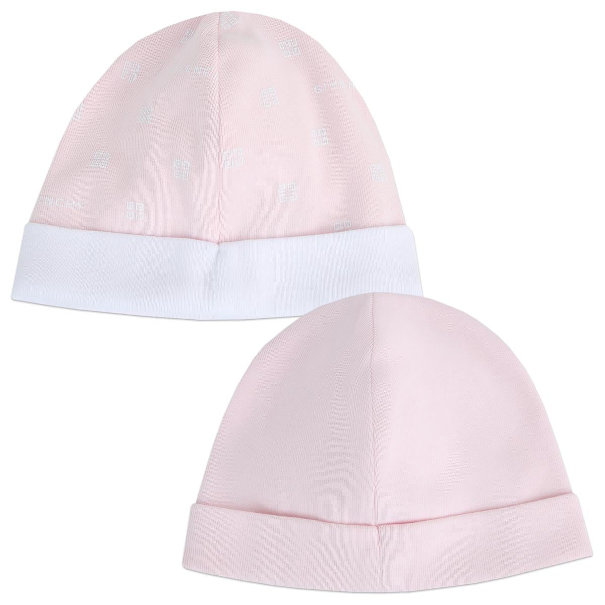 Baby Boys & Girls Pink Hat Set(2 Pack)