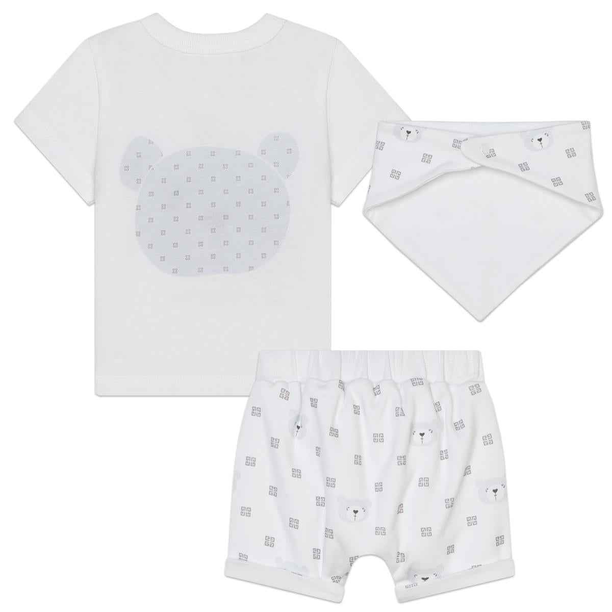 Baby Boys & Girls White Cotton Set