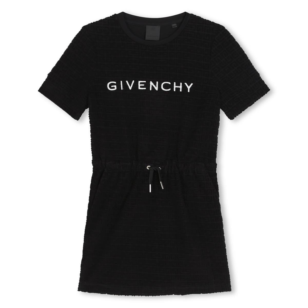 Girls Black Logo Dress