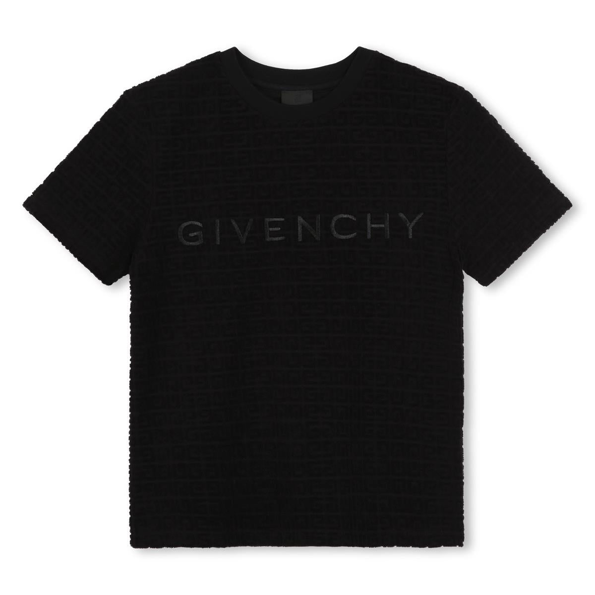 Baby Boys Black Cotton T-Shirt