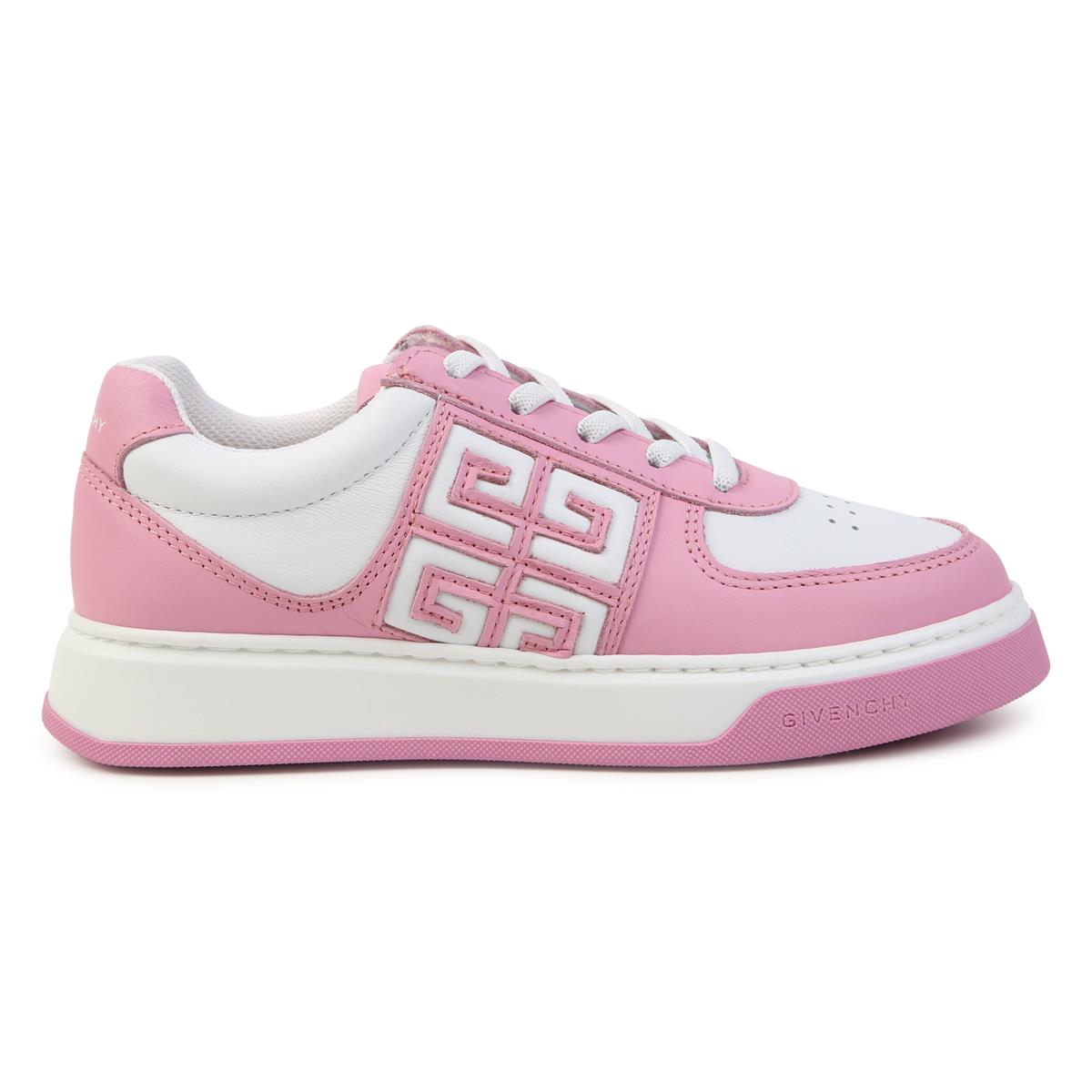 Girls Pink Logo Shoes