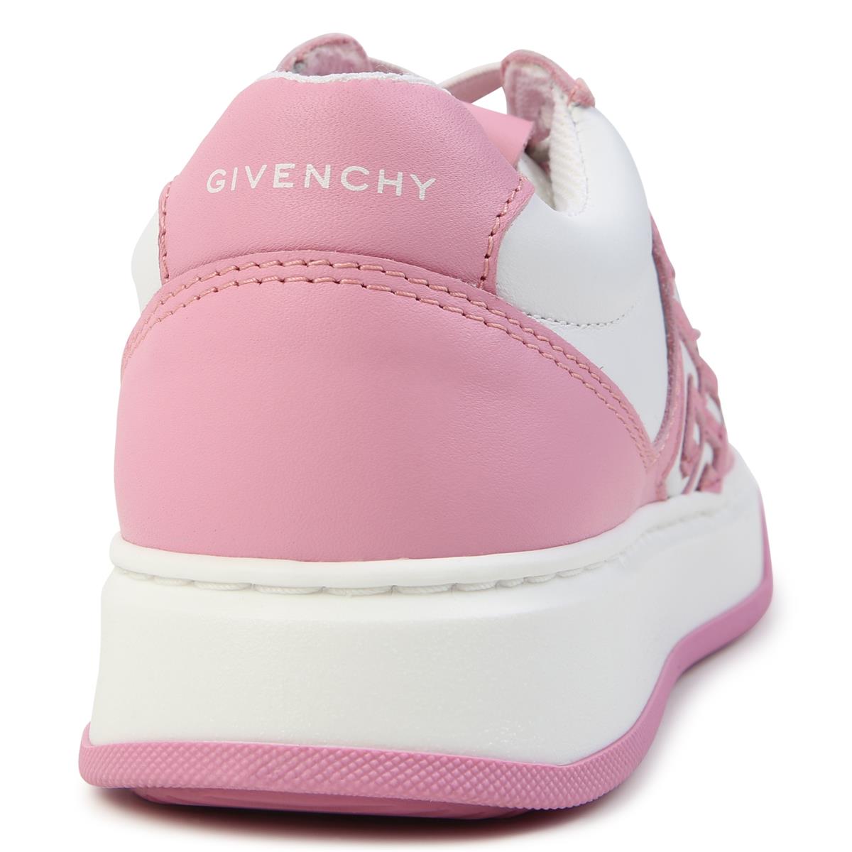 Girls Pink Logo Shoes
