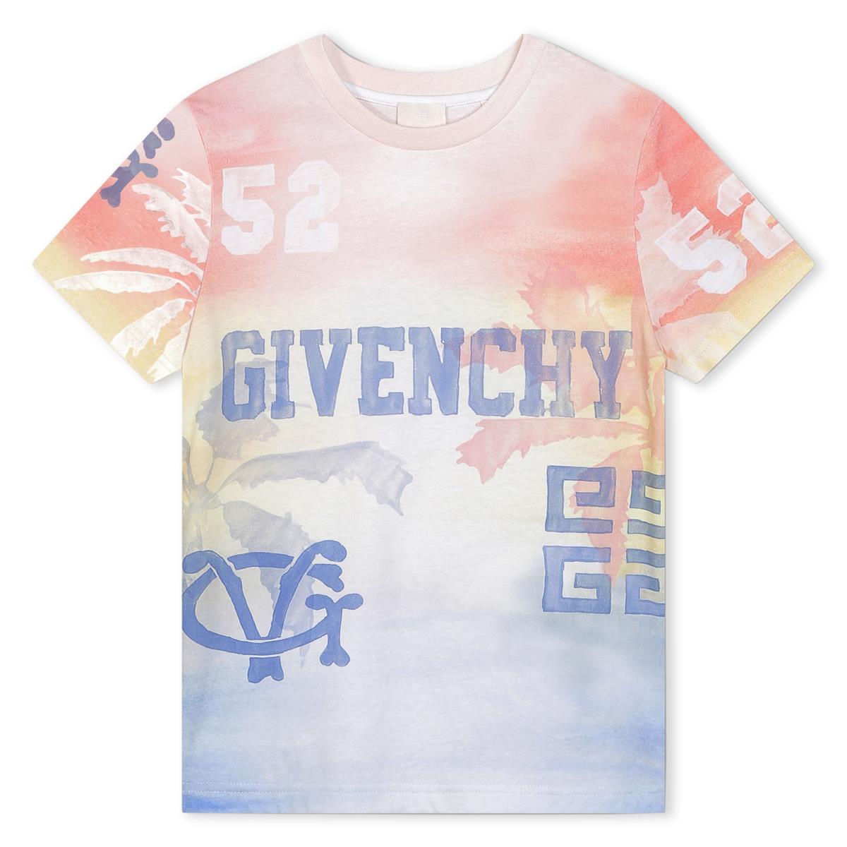 Boys Multicolor Cotton T-Shirt