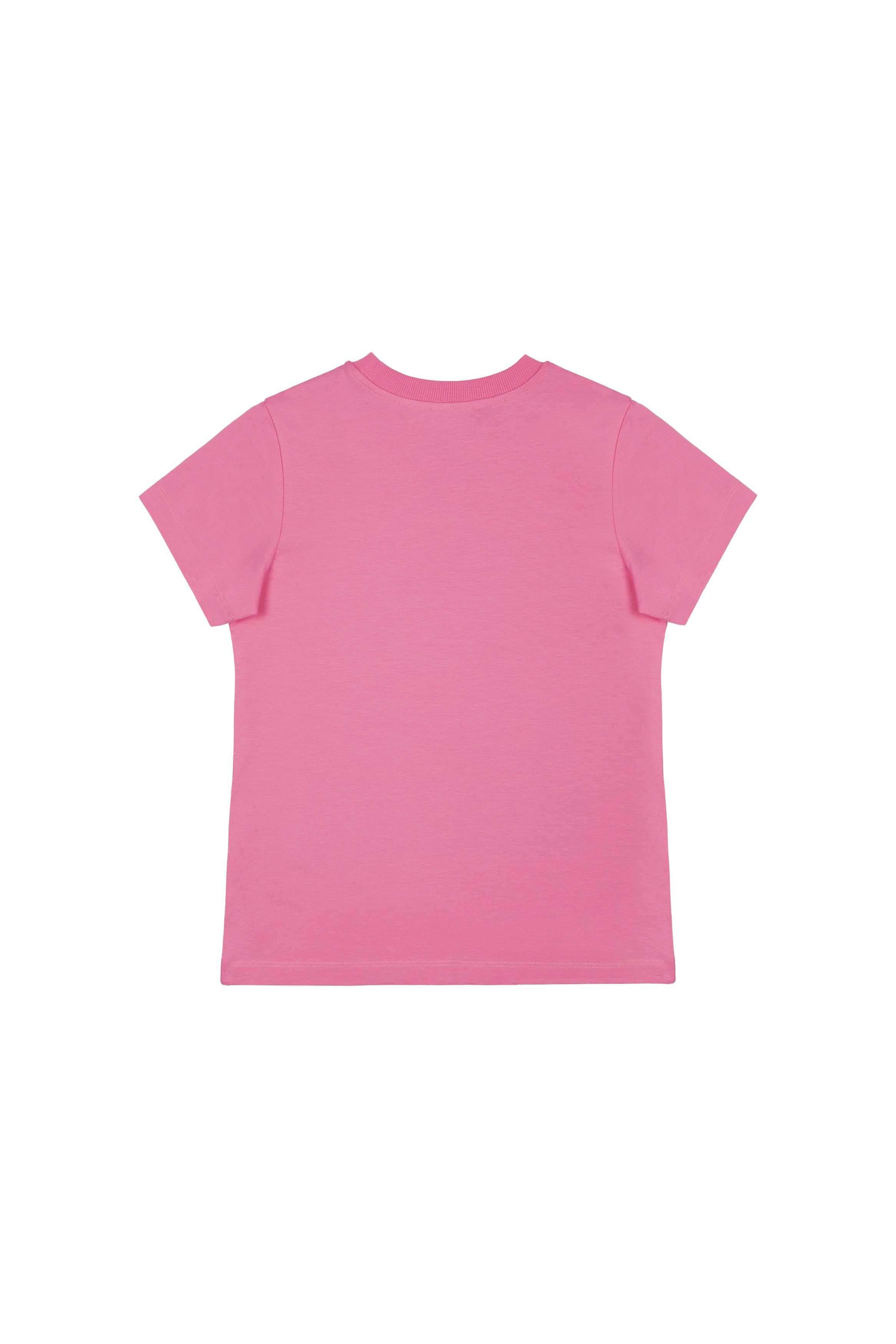 Boys & Girls Pink Logo Cotton T-shirt