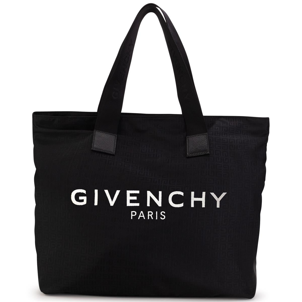 Girls Black Logo Handbag