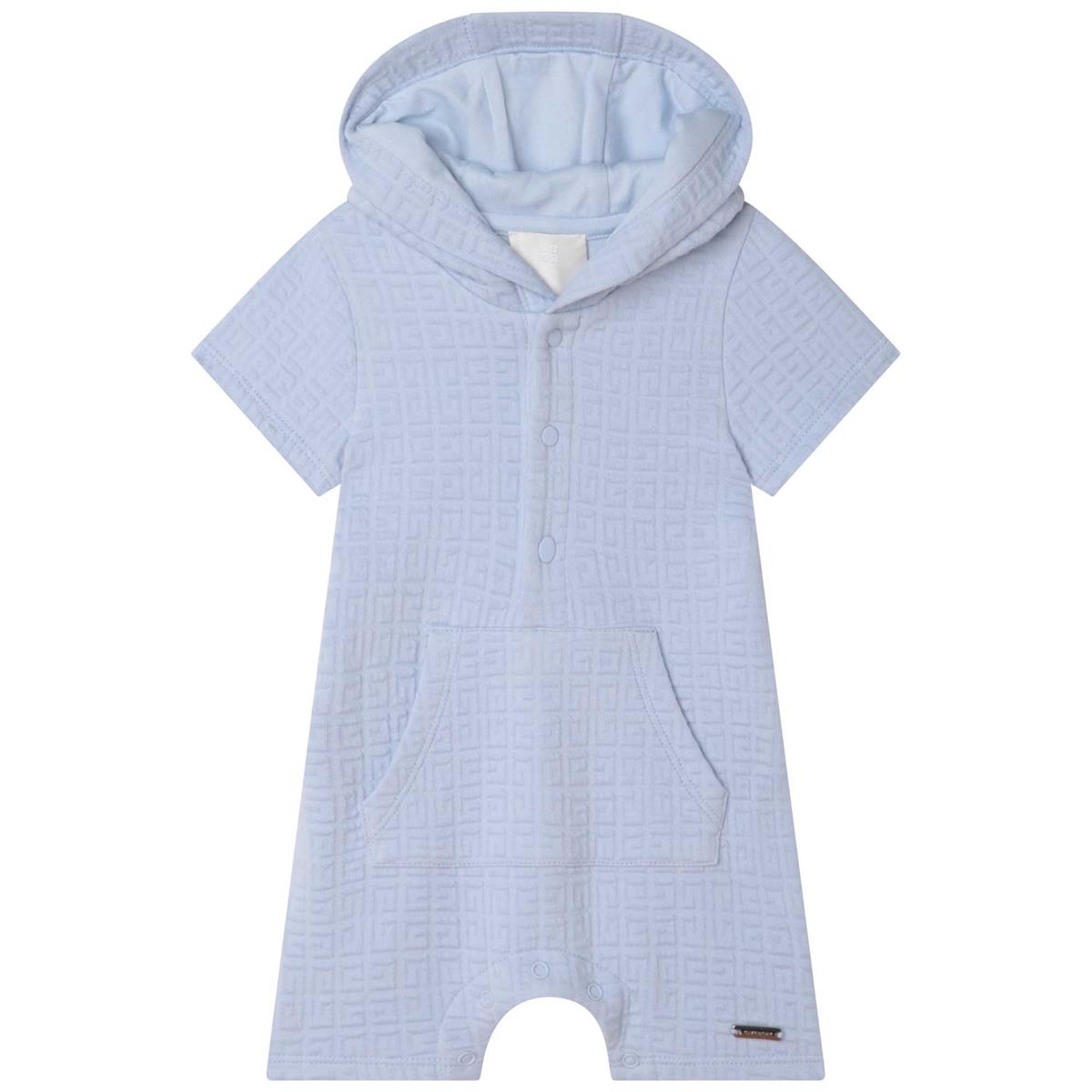 Baby Boy & Girls Blue Babysuit
