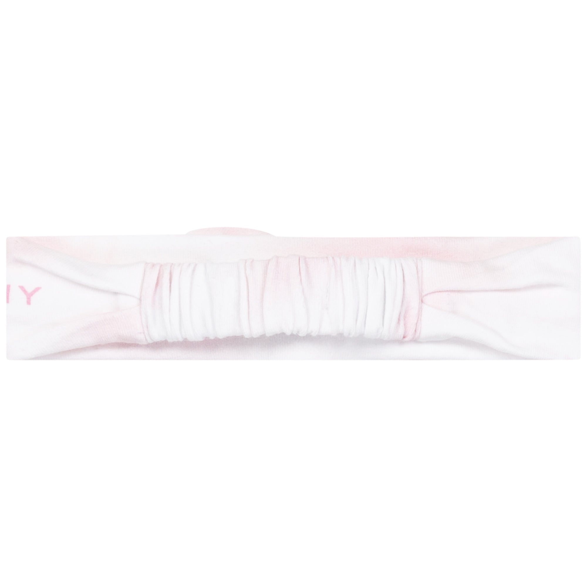 Baby Girls White Logo Cotton Set