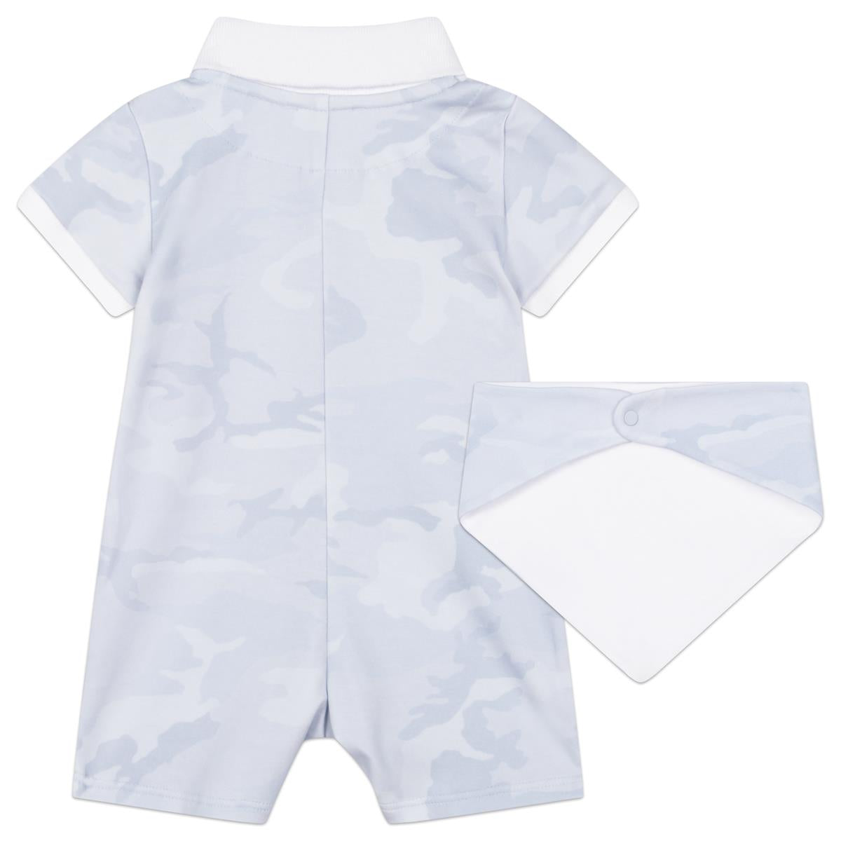 Baby Boys Blue Babysuit Set