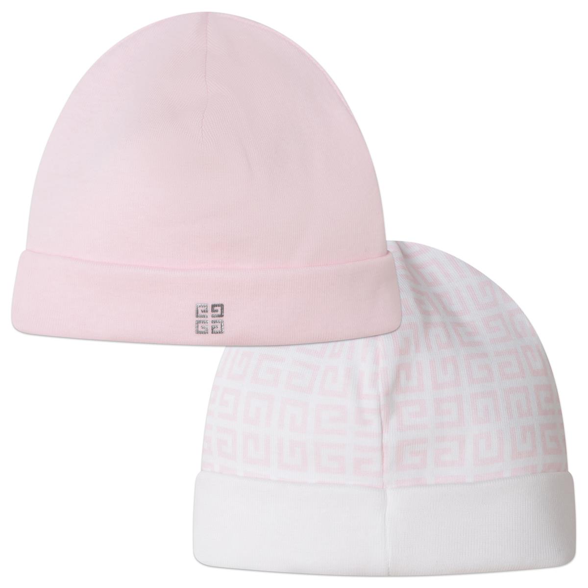 Baby Boy & Girls Pink Hat (2 Pack)