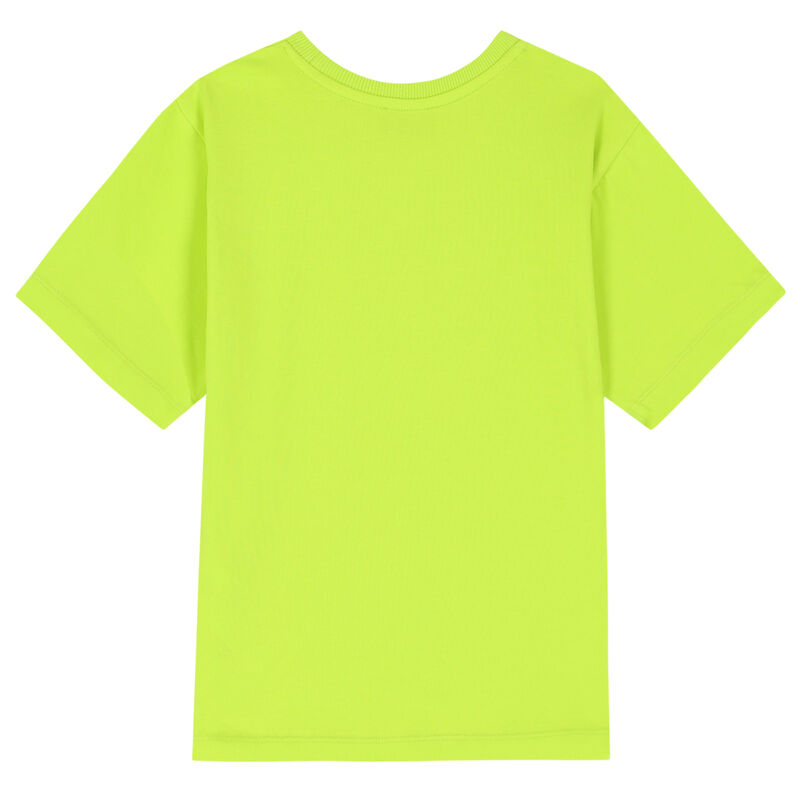 Boys & Girls Yellow Bear Cotton T-Shirt
