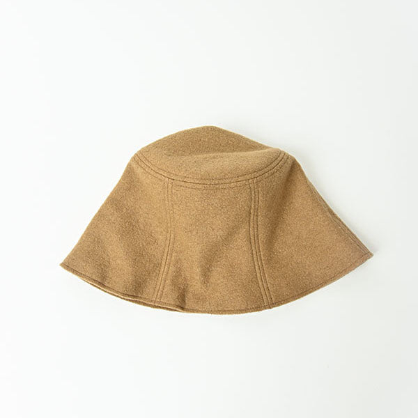Boys & Girls Beige Wool Bucket Hat