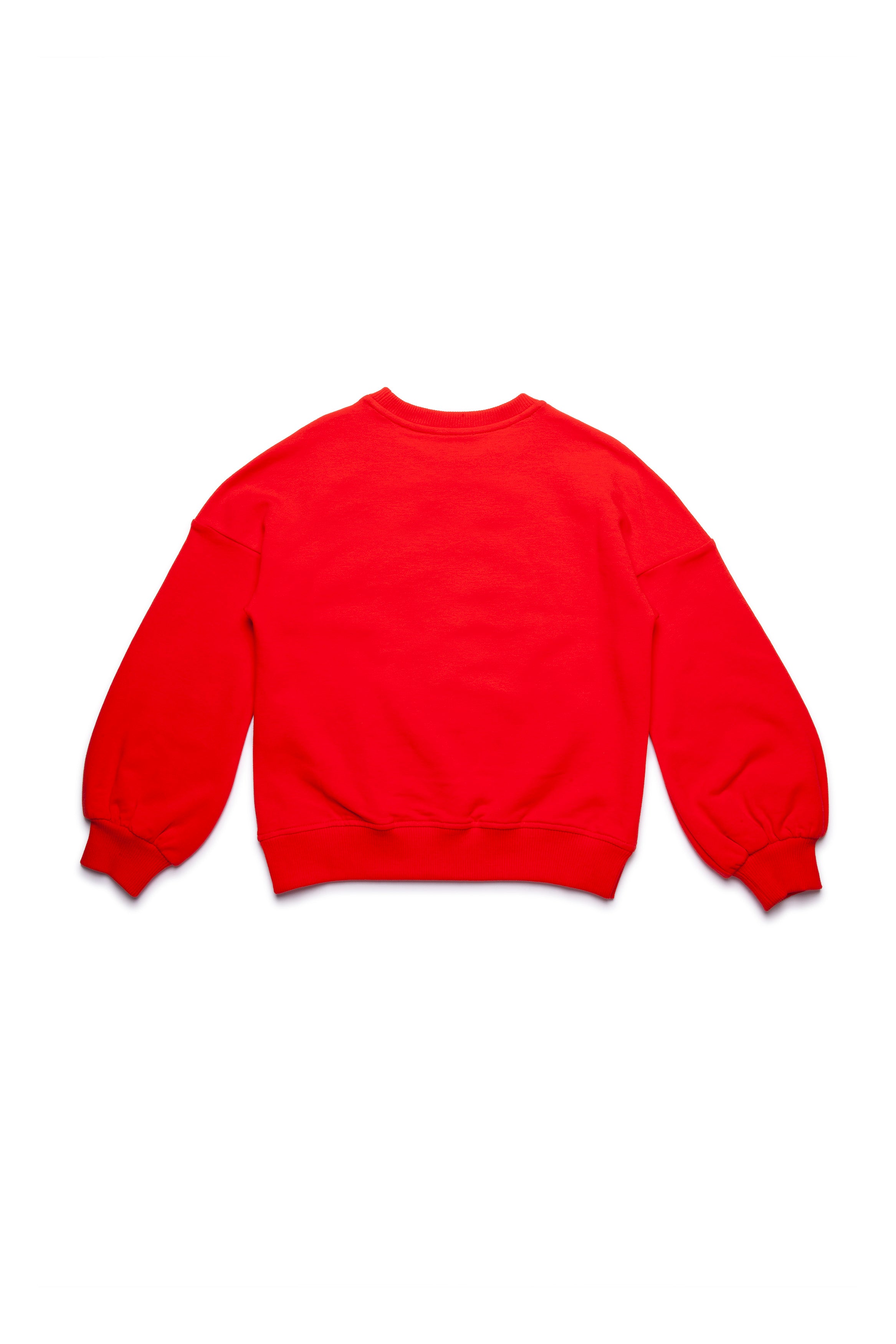 Girls Red Printing Cotton Sweatshirt