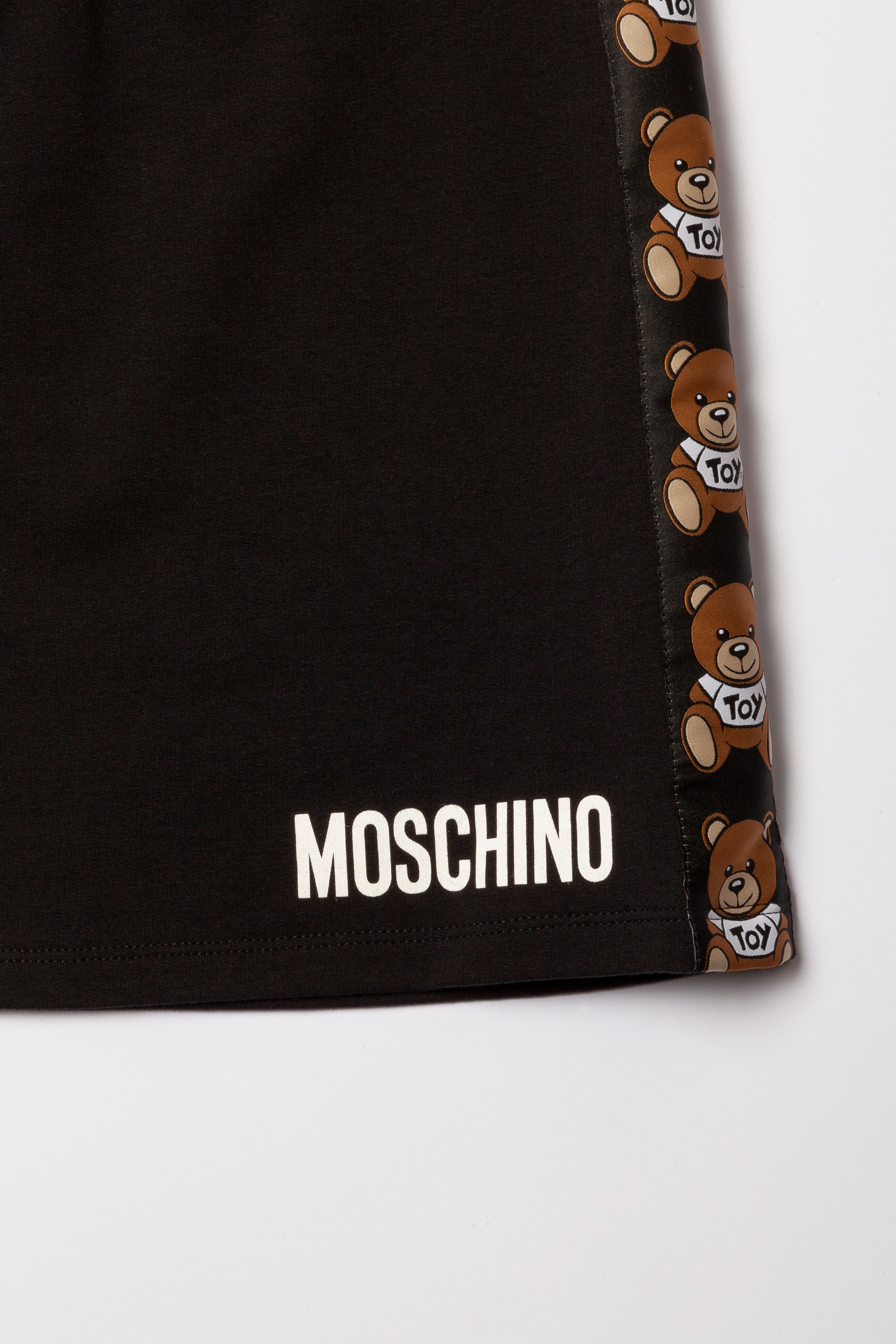 Girls Black Toy Cotton Skirt