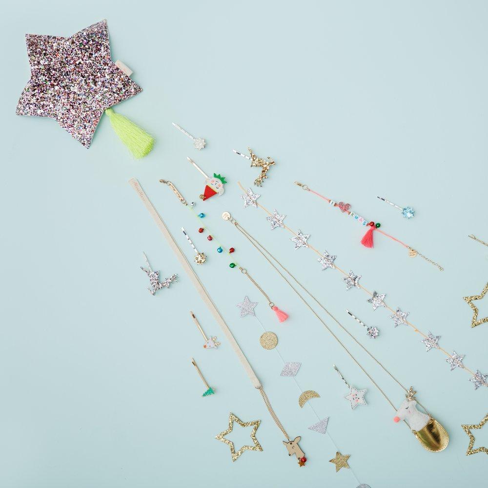 Silver Star Mini Garland