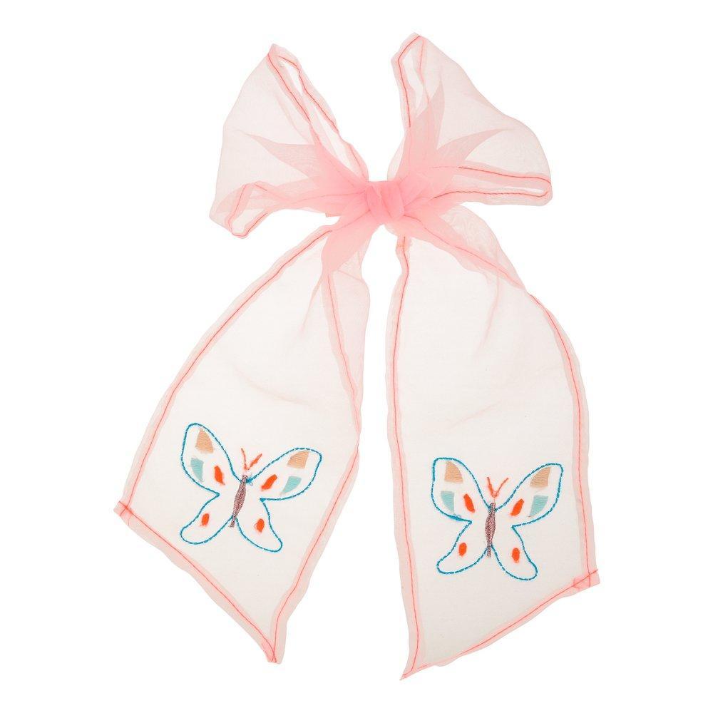 Butterflies Bow Hair Clip