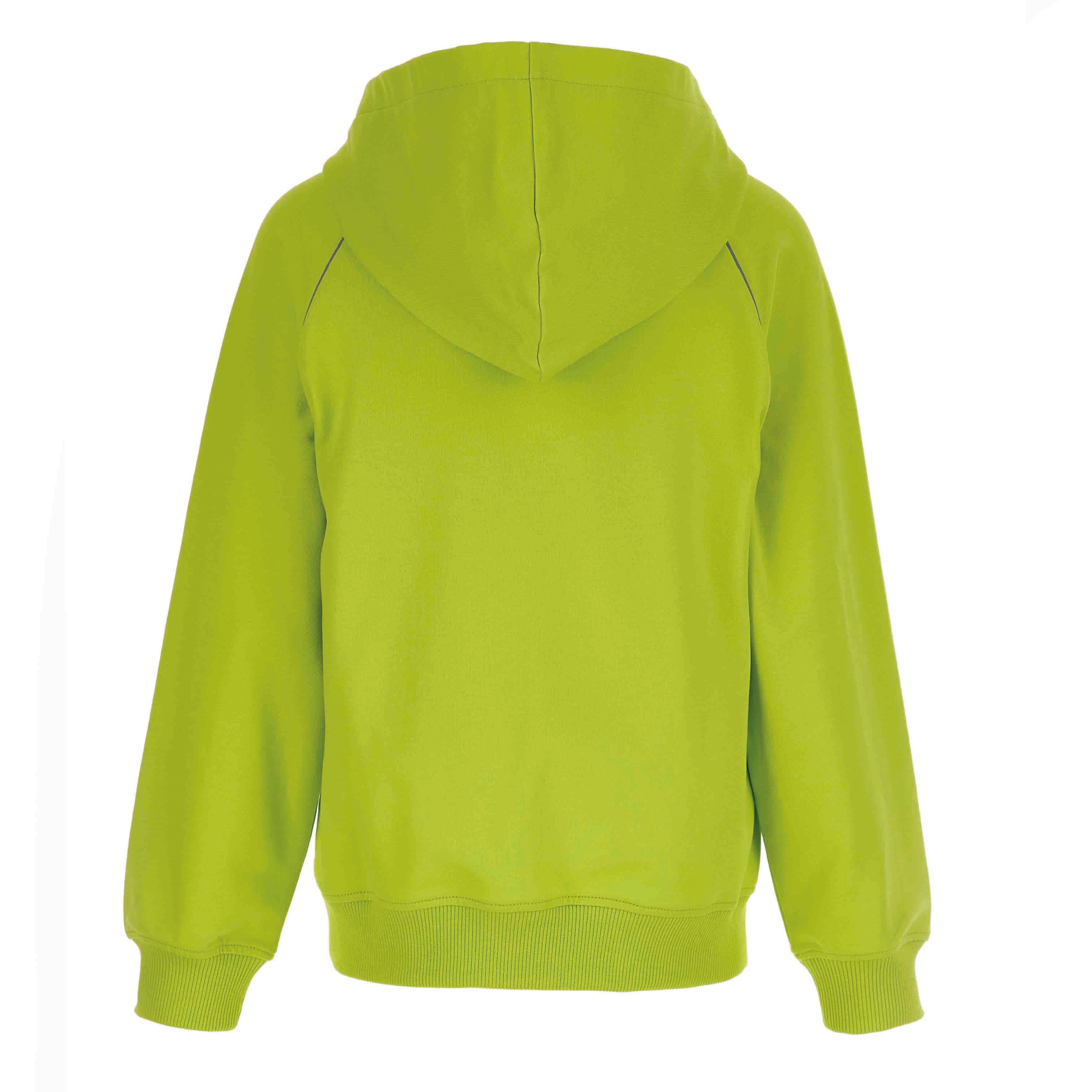 Boys & Girls Green Bear Hooded Sweatshirt
