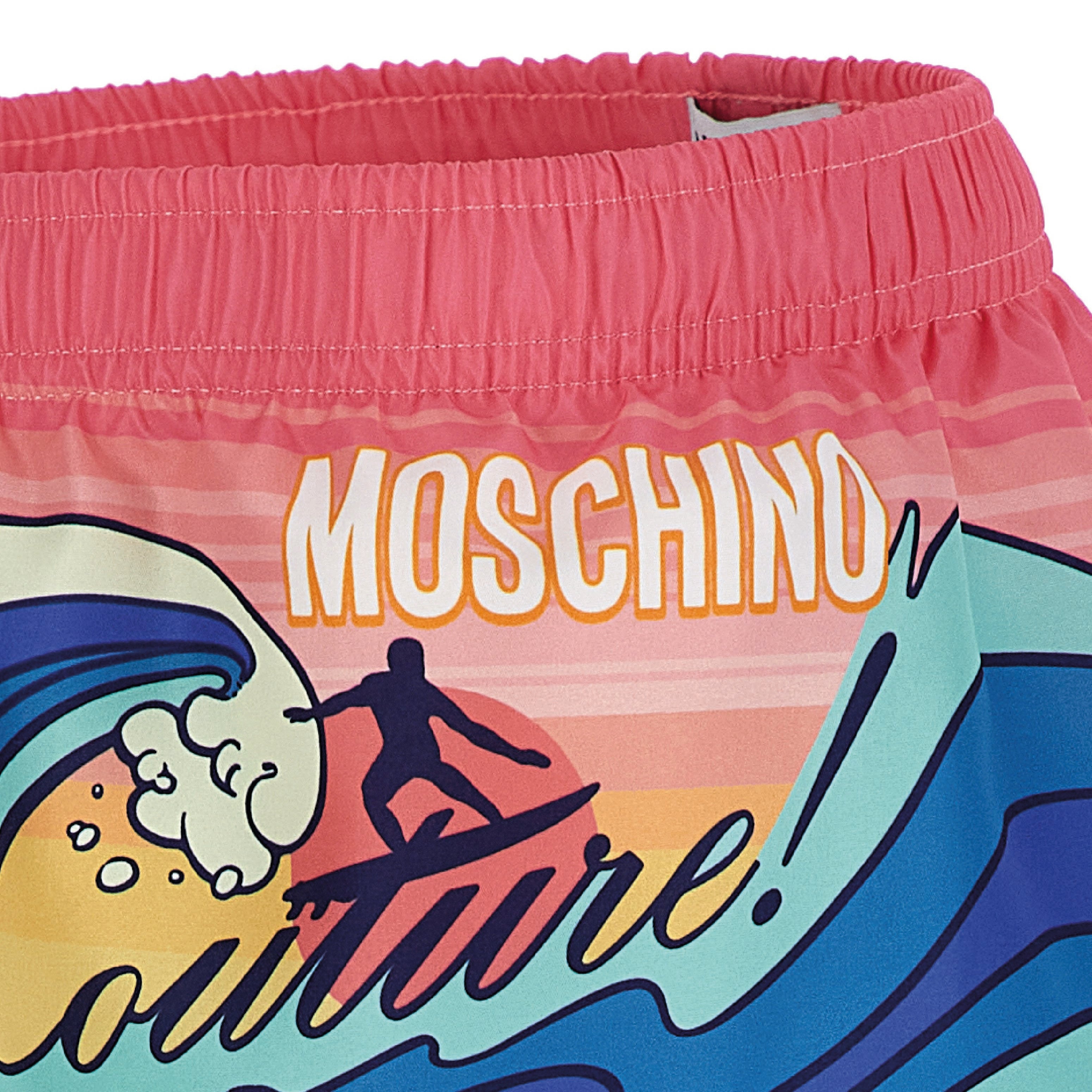 Boys & Girls Pink  Swim Shorts