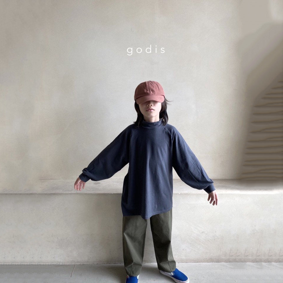 Boys & Girls Charcoal Cotton T-Shirt