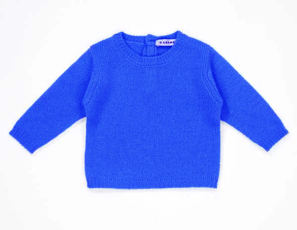 Baby Boys & Girls Blue Cashmere Sweater