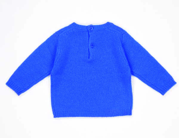 Baby Boys & Girls Blue Cashmere Sweater