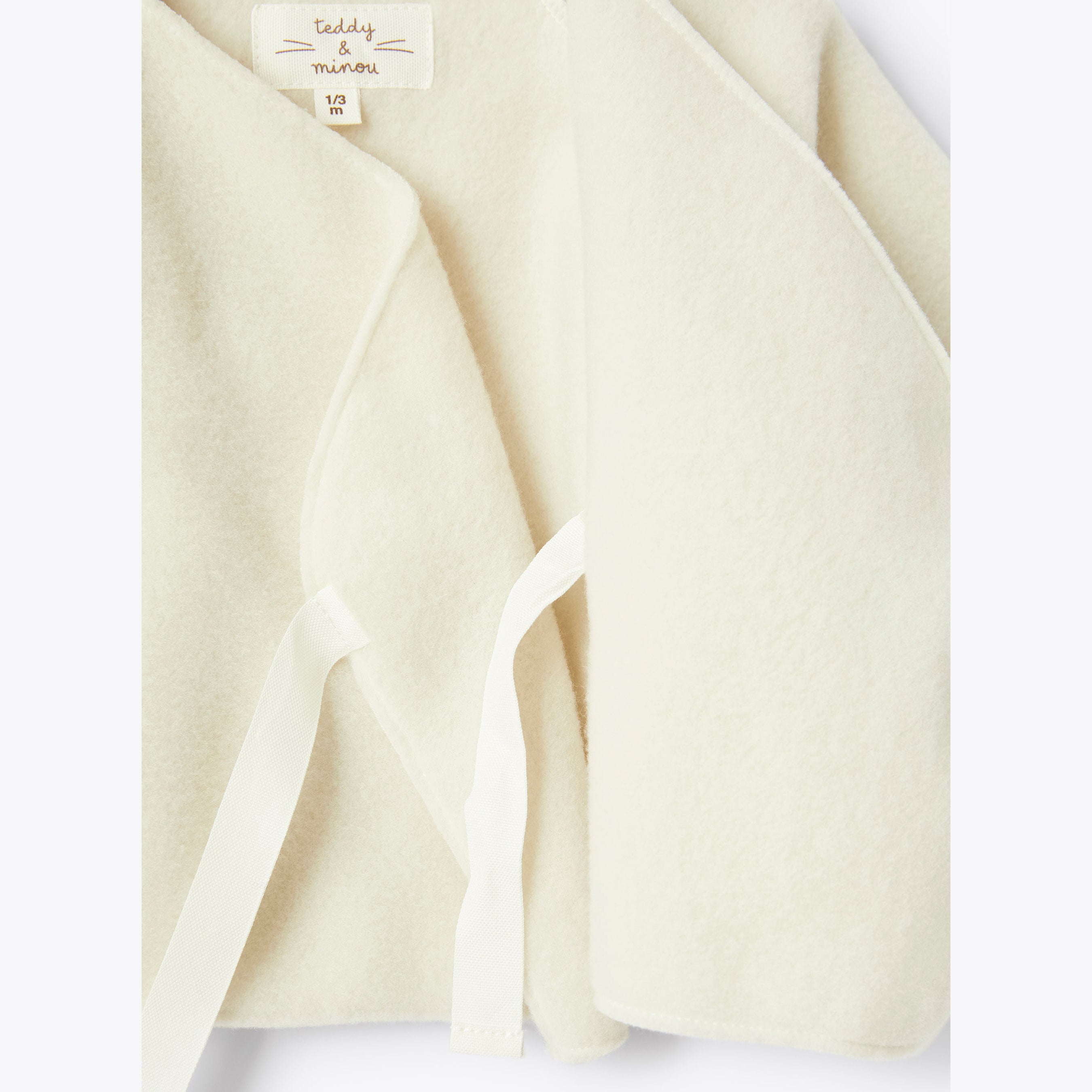 Baby Boys & Girls White Jacket