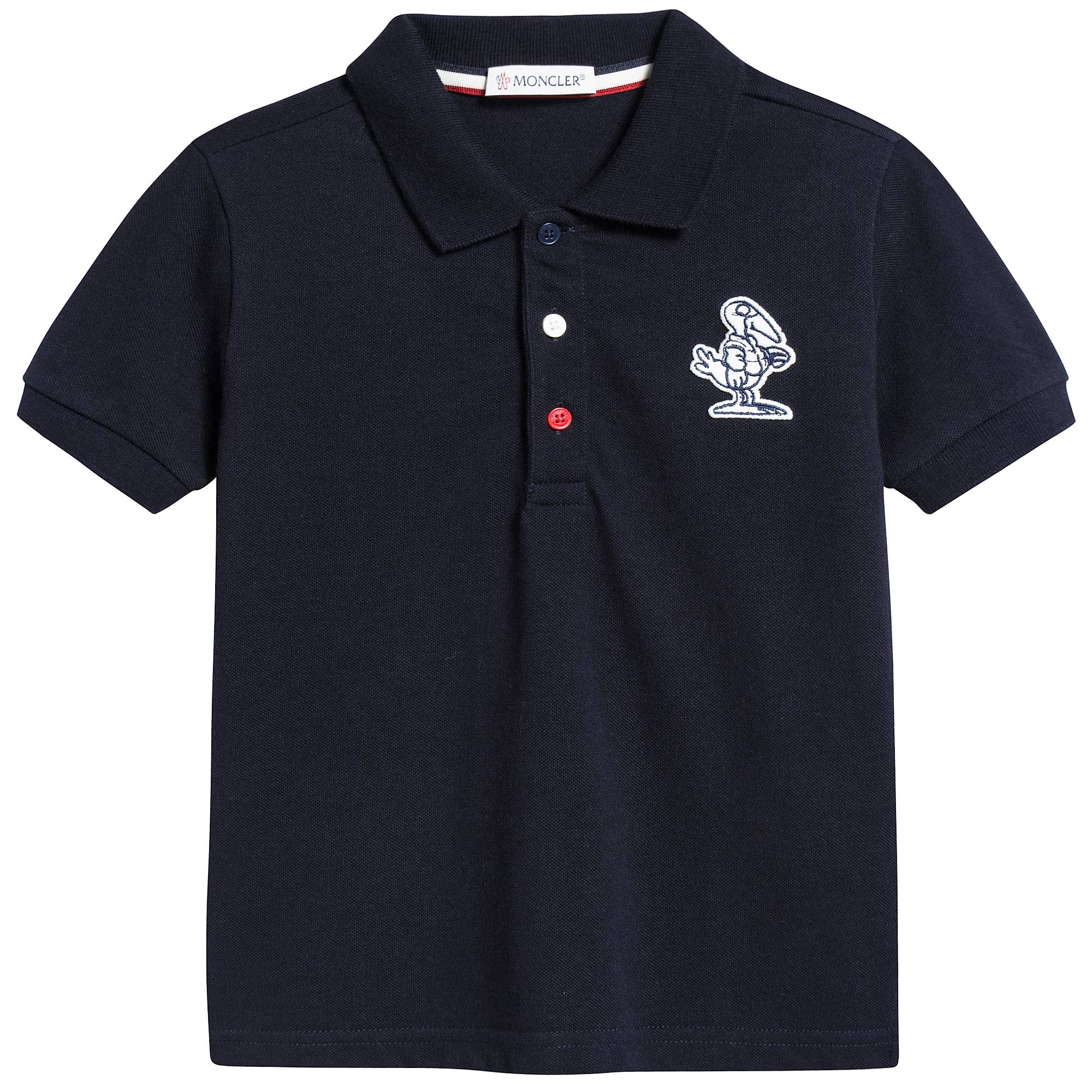 Boys Navy Blue Polo Shirt
