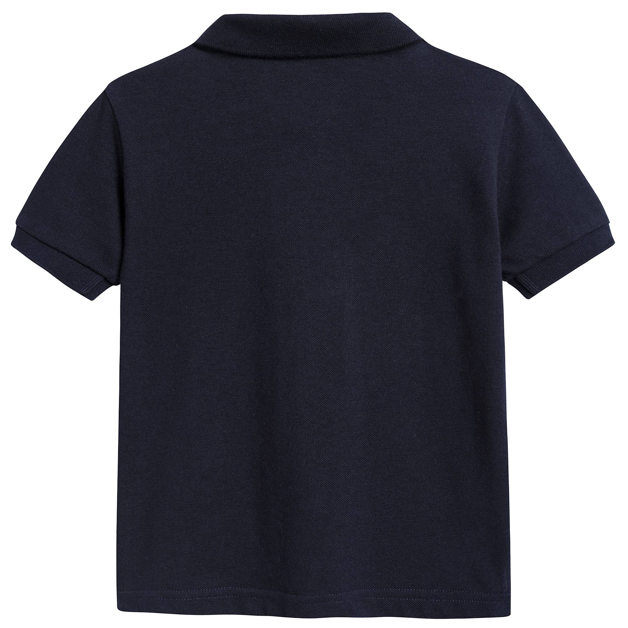 Boys Navy Blue Polo Shirt